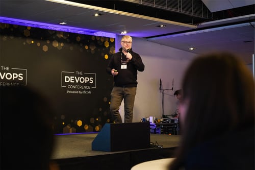 Patrick Debois on stage-small